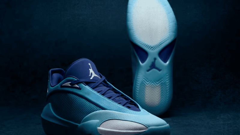The Jordan Triangle is Jumping Out the Gym in Baltic Blue