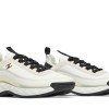 Women Chanel Velvet Calfskin and Mixed Fibers Sneaker 'Ivory' G35617-Y53646-10800