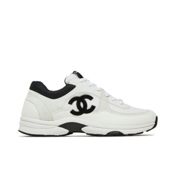 Women Chanel Sneaker 'White Black' G38301-Y55720-K3846