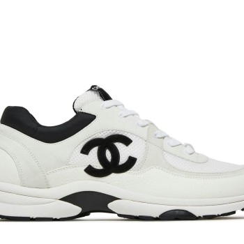 Women Chanel Sneaker 'White Black' G38301-Y55720-K3846