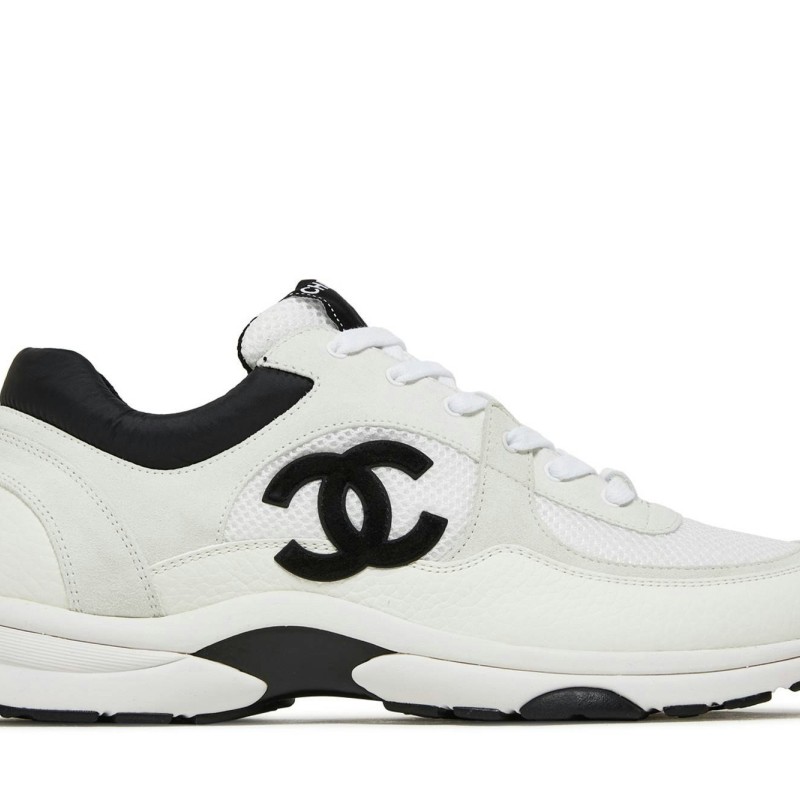 Women Chanel Sneaker 'White Black' G38301-Y55720-K3846