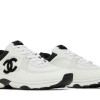 Women Chanel Sneaker 'White Black' G38301-Y55720-K3846