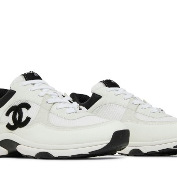 Women Chanel Sneaker 'White Black' G38301-Y55720-K3846