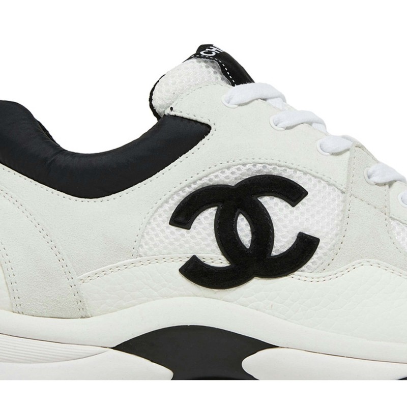 Women Chanel Sneaker 'White Black' G38301-Y55720-K3846