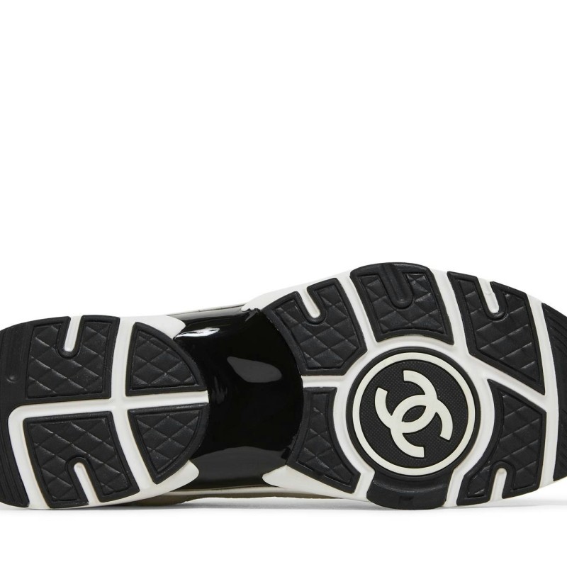 Women Chanel Sneaker 'White Black' G38301-Y55720-K3846