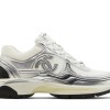 Women Chanel Sneaker Low 'Silver Logo' G39792-Y56368-K5451