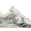 Women Chanel Sneaker Low 'Silver Logo' G39792-Y56368-K5451