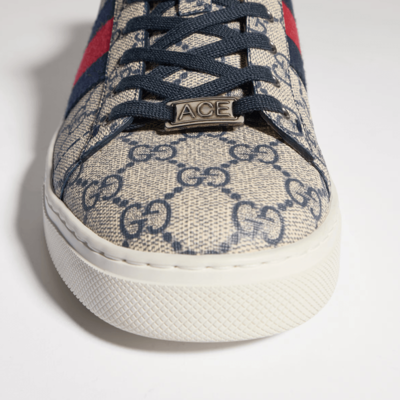 Men's Gucci Ace trainer with Web 4049