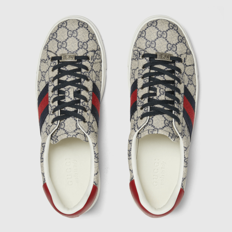 Men's Gucci Ace trainer with Web 4049