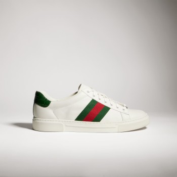 Men's Gucci Ace sneaker with Web 9055