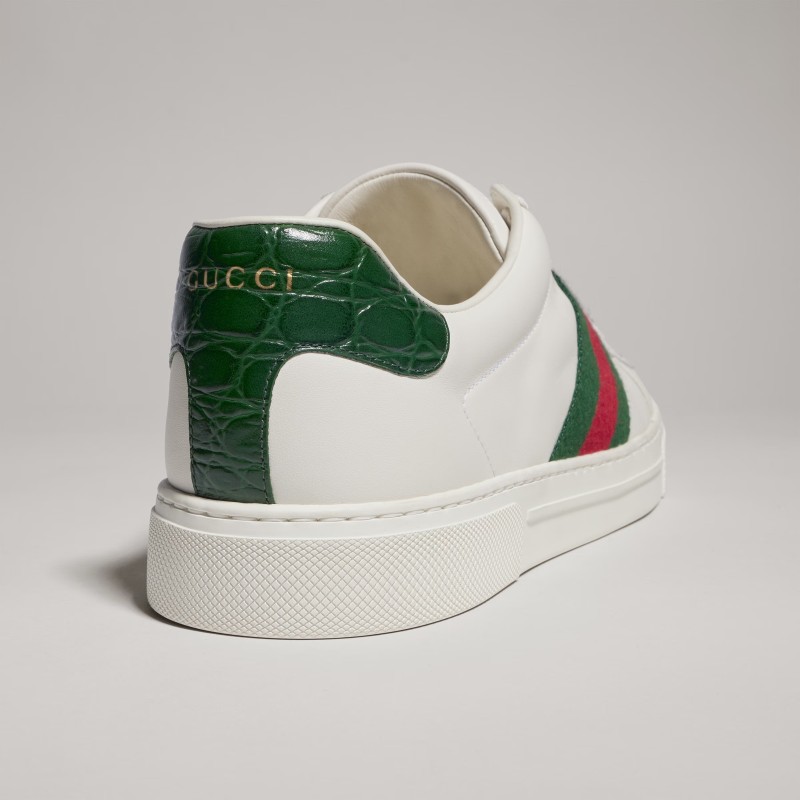 Men's Gucci Ace sneaker with Web 9055
