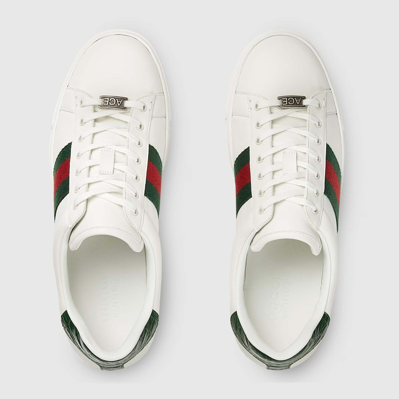 Men's Gucci Ace sneaker with Web 9055