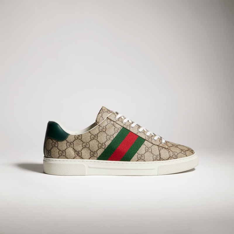 Men's Gucci Ace trainer with Web 9746