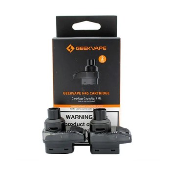 GEEK VAPE H45 PODS REPLACEMENT CARTRIDGES 2PCS (FOR AEGIS HERO 2) 4ML